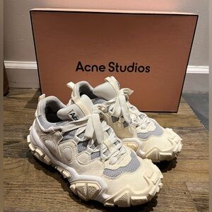 Acne Studios Bolzter Chunky sneakers in white size 36